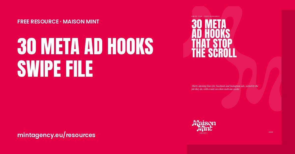 30 Meta ad hooks swipe file