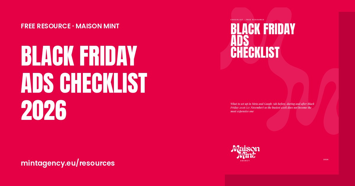 Q4 and Black Friday ads checklist