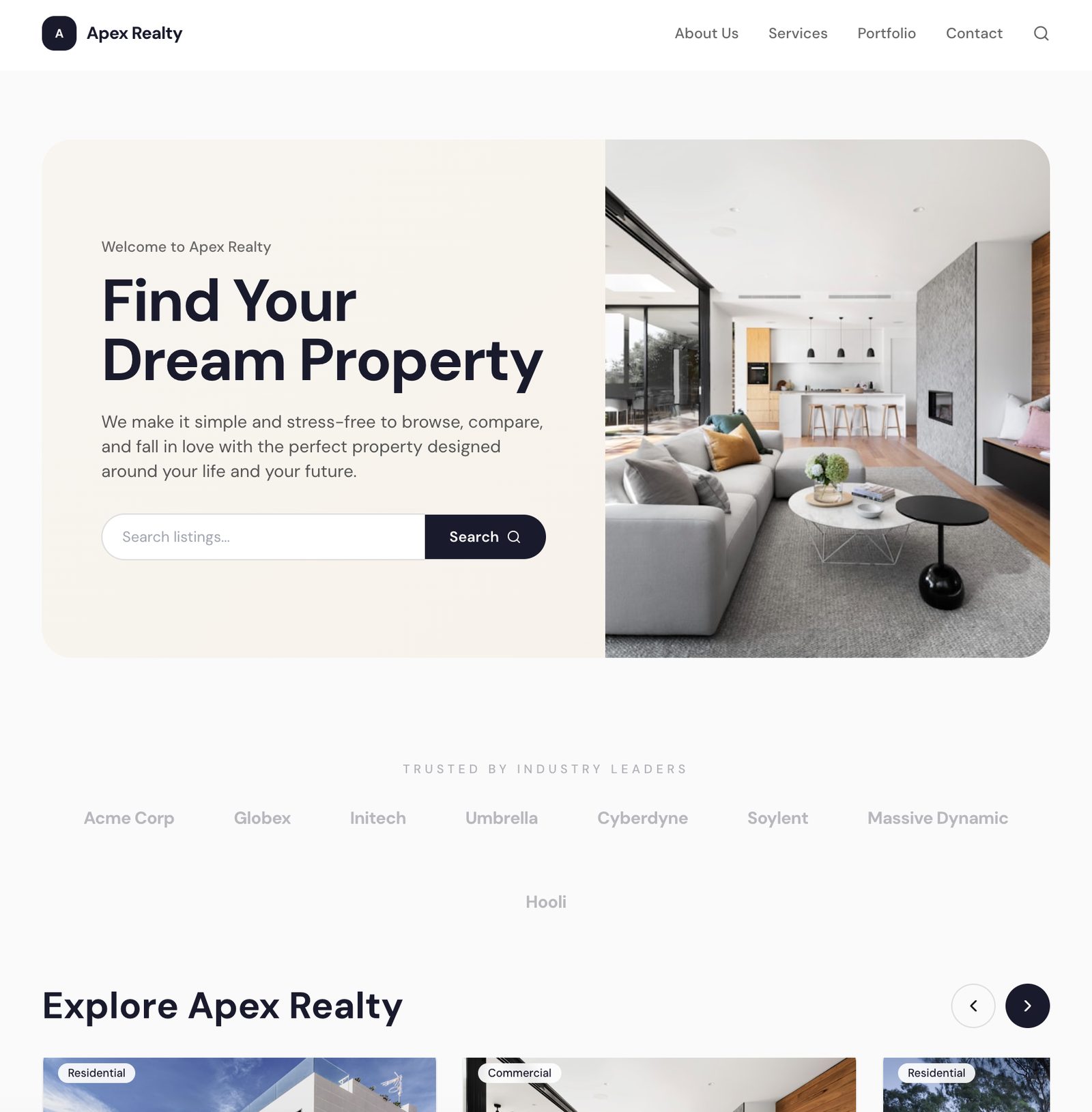 Forge Clean template