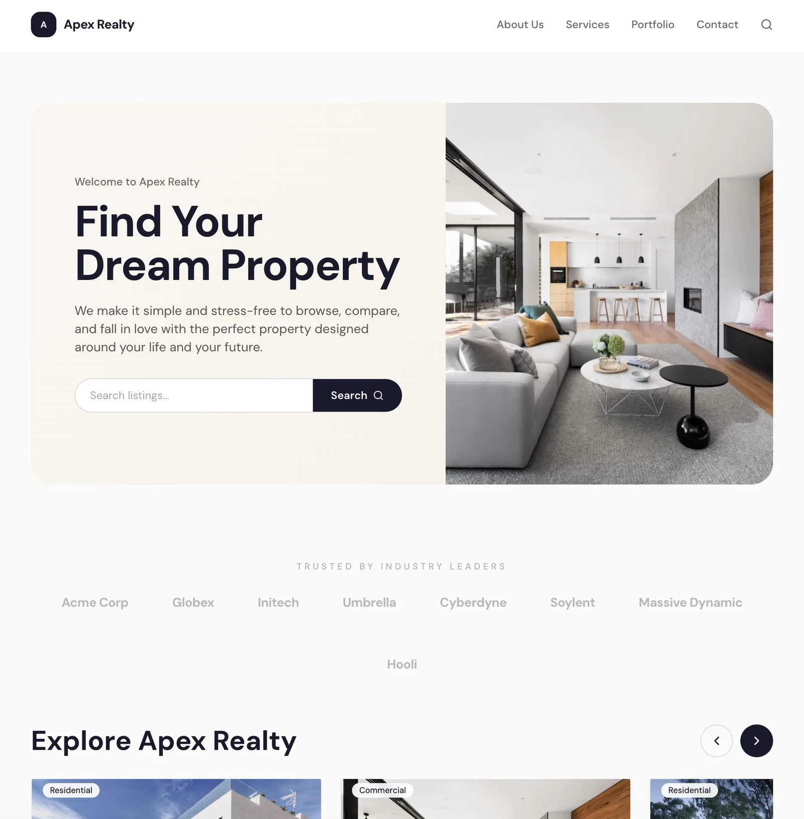 Forge Clean template